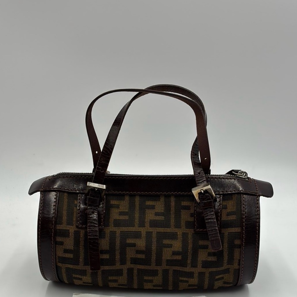 Fendi Brown and Black Women's Handbag